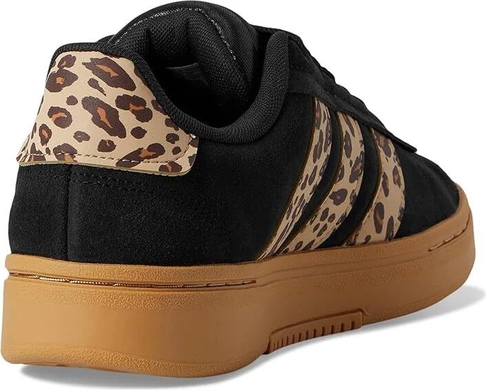 adidas Grand Court Alpha 00s Women's Tennis Shoes Black/Shadow Brown/Matte Gold : 10.5 B - Medium, Leather/Rubber - Image 4