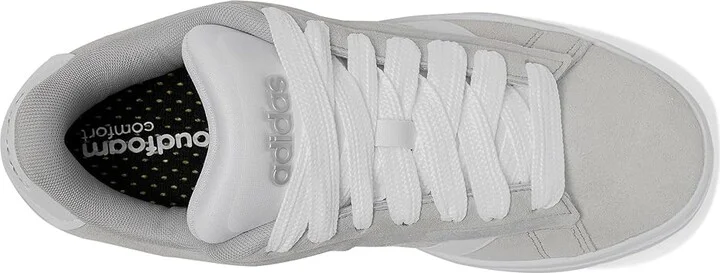 adidas Grand Court Alpha 00s Women's Tennis Shoes Grey/White/Silver Metallic : 11 B - Medium, Leather/Rubber - Image 2