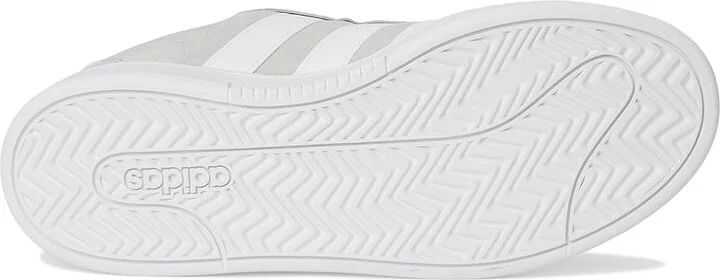 adidas Grand Court Alpha 00s Women's Tennis Shoes Grey/White/Silver Metallic : 11 B - Medium, Leather/Rubber - Image 3