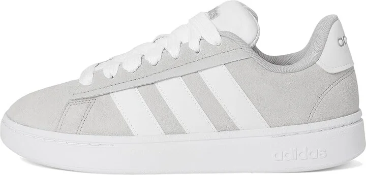 adidas Grand Court Alpha 00s Women's Tennis Shoes Grey/White/Silver Metallic : 11 B - Medium, Leather/Rubber - Image 6