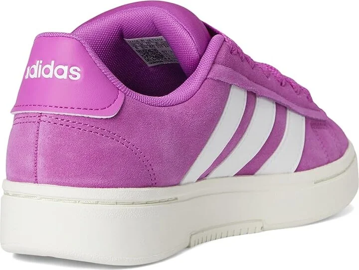 adidas Grand Court Alpha 00s Women's Tennis Shoes Purple Burst/White/Purple Burst : 8 B - Medium, Leather/Rubber - Image 4
