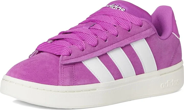 adidas Grand Court Alpha 00s Women's Tennis Shoes Purple Burst/White/Purple Burst : 8 B - Medium, Leather/Rubber - Image 5
