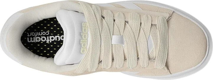 adidas Grand Court Alpha 00s Women's Tennis Shoes Wonder White/White/Wonder White : 9 B - Medium, Leather/Rubber - Image 2