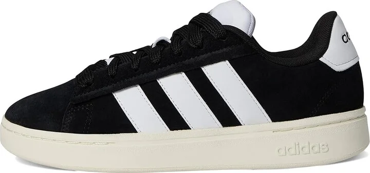 adidas Grand Court Alpha Men's Lace up casual Shoes Black/White/Off-White : 13 D - Medium, Leather/Rubber - Image 6