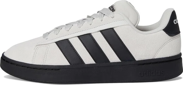 adidas Grand Court Alpha Men's Lace up casual Shoes Grey/Black/Black : 13 D - Medium, Leather/Rubber - Image 6