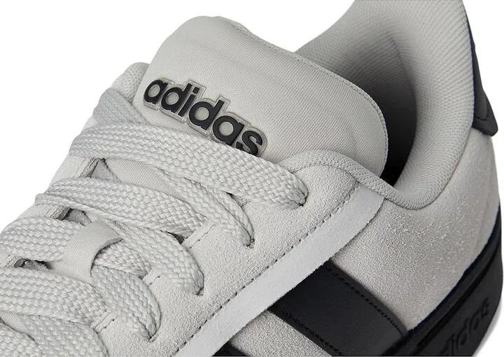 adidas Grand Court Alpha Men's Lace up casual Shoes Grey/Black/Black : 13 D - Medium, Leather/Rubber - Image 7
