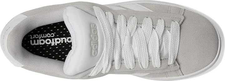 adidas Grand Court Alpha Men's Lace up casual Shoes Grey/White/Grey : 12 D - Medium, Leather/Rubber - Image 2