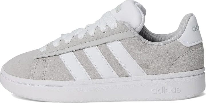 adidas Grand Court Alpha Men's Lace up casual Shoes Grey/White/Grey : 12 D - Medium, Leather/Rubber - Image 6