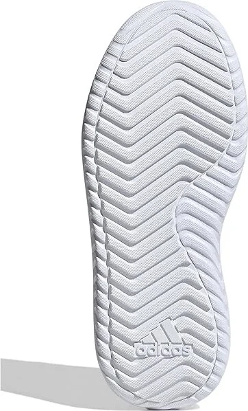 adidas Grand Court Platform Women's Shoes White/White/Crystal White : 10 B - Medium, Leather/Rubber/Suede - Image 3