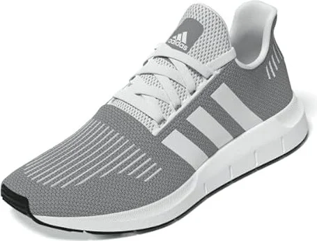 adidas GRETHR/FTWWHT/CBLACK Men's Swift Run 1.0 threeFtwr Core 10 US