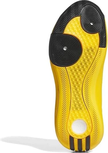adidas Harden Volume 8 Basketball Shoes Men's Basketball Shoes Crew Yellow/Black/Silver Metallic : 9.5 D - Medium, Synthetic - Image 3