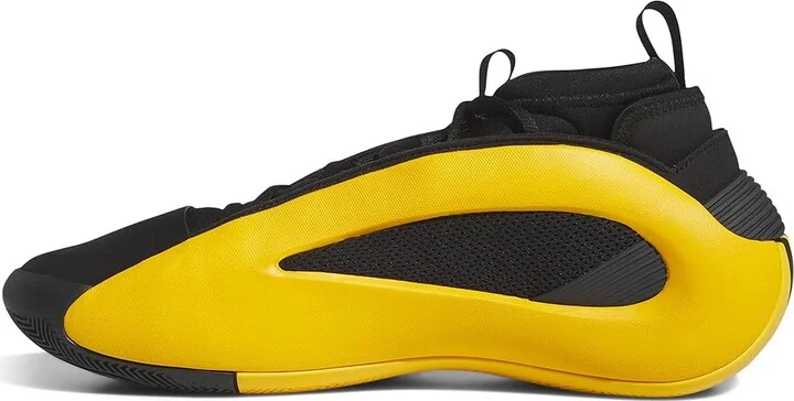 adidas Harden Volume 8 Basketball Shoes Men's Basketball Shoes Crew Yellow/Black/Silver Metallic : 9.5 D - Medium, Synthetic - Image 5