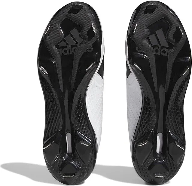 adidas Icon 8 Baseball Cleats Men's Shoes Core Black/Silver Metallic/Footwear White 1 : 12.5 D - Medium - Image 3