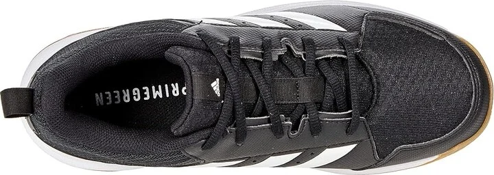 adidas Ligra 7 Volleyball Shoes Women's Volleyball Shoes Black/White/Black : 7 B - Medium, Synthetic/Textile - Image 2