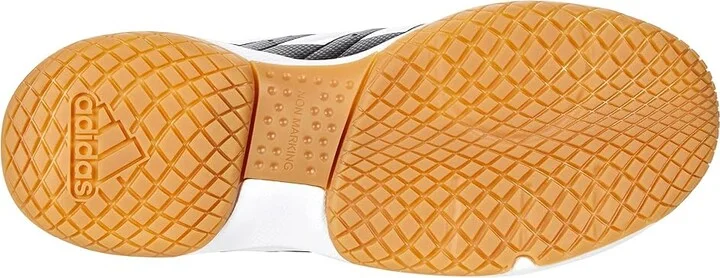 adidas Ligra 7 Volleyball Shoes Women's Volleyball Shoes Black/White/Black : 7 B - Medium, Synthetic/Textile - Image 3