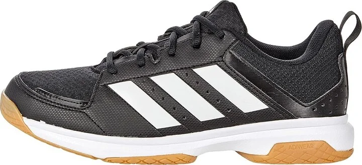 adidas Ligra 7 Volleyball Shoes Women's Volleyball Shoes Black/White/Black : 7 B - Medium, Synthetic/Textile - Image 6