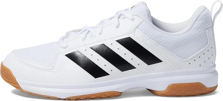 adidas Ligra 7 Volleyball Shoes Women's Volleyball Shoes White/Black/White : 7.5 B - Medium, Synthetic/Textile - Image 6