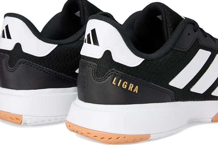 adidas Ligra 8 Volleyball Shoes Men's Volleyball Shoes Black/White/White : 13 M, Synthetic - Image 7