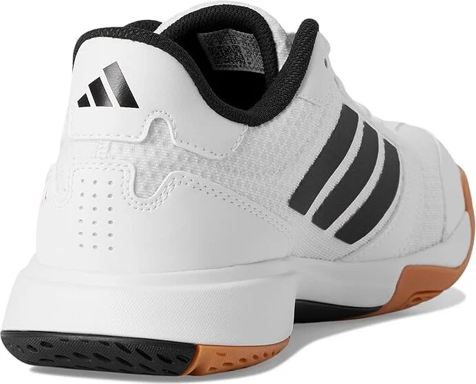 adidas Ligra 8 Volleyball Shoes Men's Volleyball Shoes White/Black/White : 11 M, Synthetic - Image 4