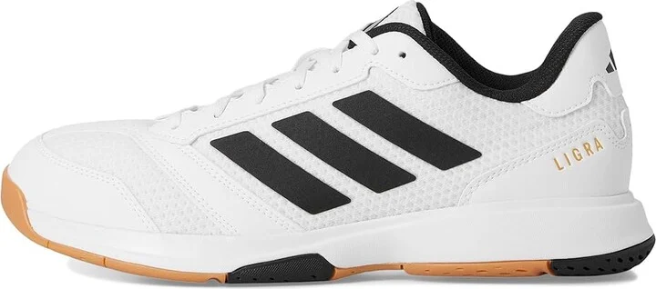 adidas Ligra 8 Volleyball Shoes Men's Volleyball Shoes White/Black/White : 11 M, Synthetic - Image 6