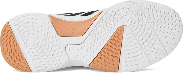 adidas Ligra 8 Volleyball Shoes Women's Volleyball Shoes White/Black/White : 9.5 M, Faux Leather/Textile - Image 3