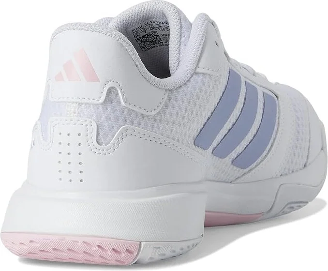adidas Ligra 8 Volleyball Shoes Women's Volleyball Shoes White/Violet Tone/Clear Pink : 7.5 M, Faux Leather/Textile - Image 4