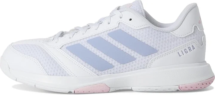 adidas Ligra 8 Volleyball Shoes Women's Volleyball Shoes White/Violet Tone/Clear Pink : 7.5 M, Faux Leather/Textile - Image 6