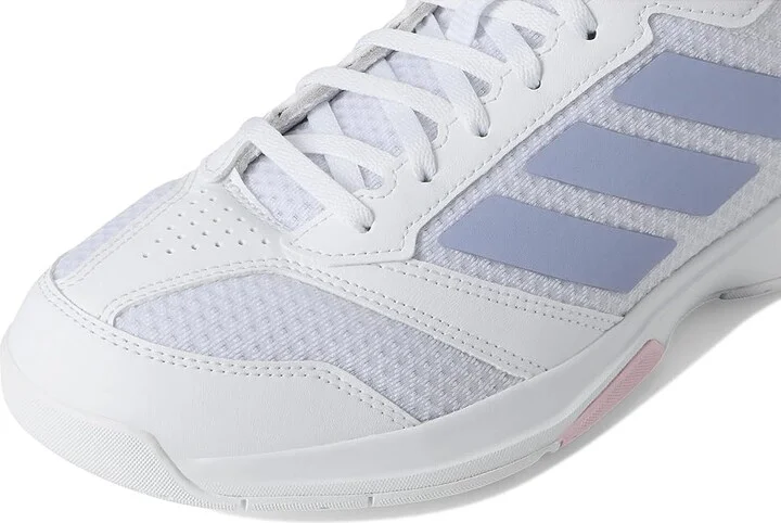 adidas Ligra 8 Volleyball Shoes Women's Volleyball Shoes White/Violet Tone/Clear Pink : 7.5 M, Faux Leather/Textile - Image 7