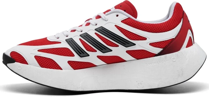 Adidas Men's Adi Zero Aruku Casual Sneakers from Finish Line - White, Ruby, Black - Image 3