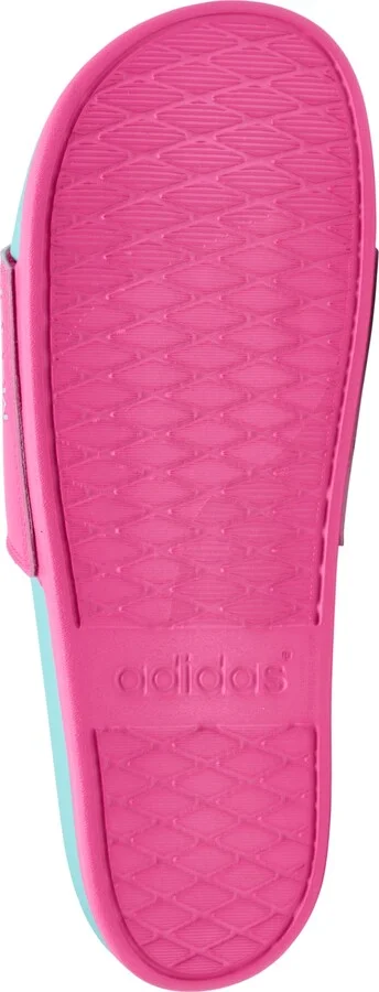 Adidas Men's Adilette Comfort Messi Slide Sandals from Finish Line - Flash Aqua, Pink - Image 6