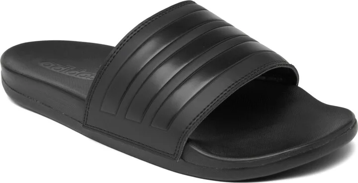adidas Men's Adilette Comfort Slide Sandals from Finish Line