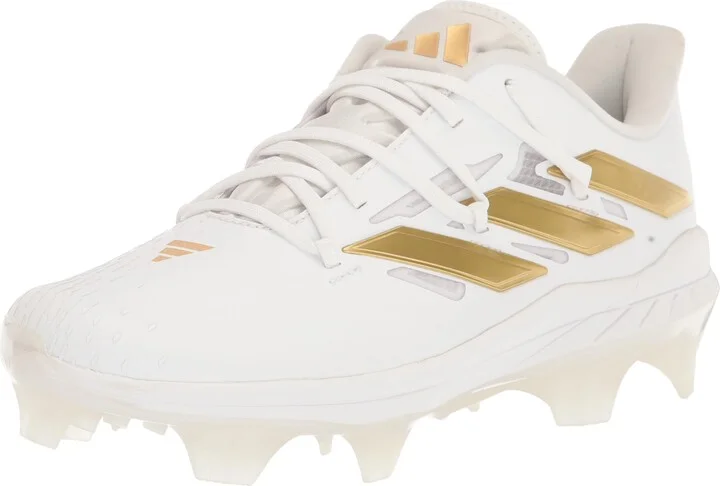 White/Gold Metallic/White