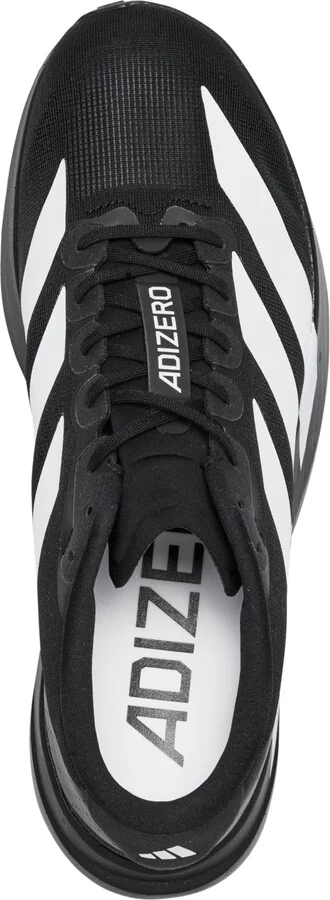 Adidas Men's Adizero Evo Sl Running Sneakers from Finish Line - Black, White - Image 5