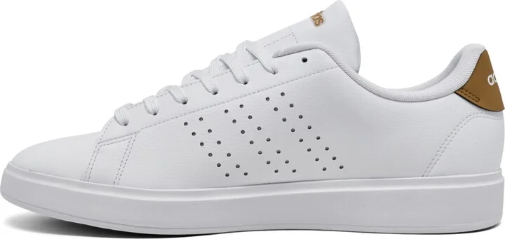 Adidas Men's Advantage 2.0 Casual Tennis Sneakers from Finish Line - White/Green - Image 8