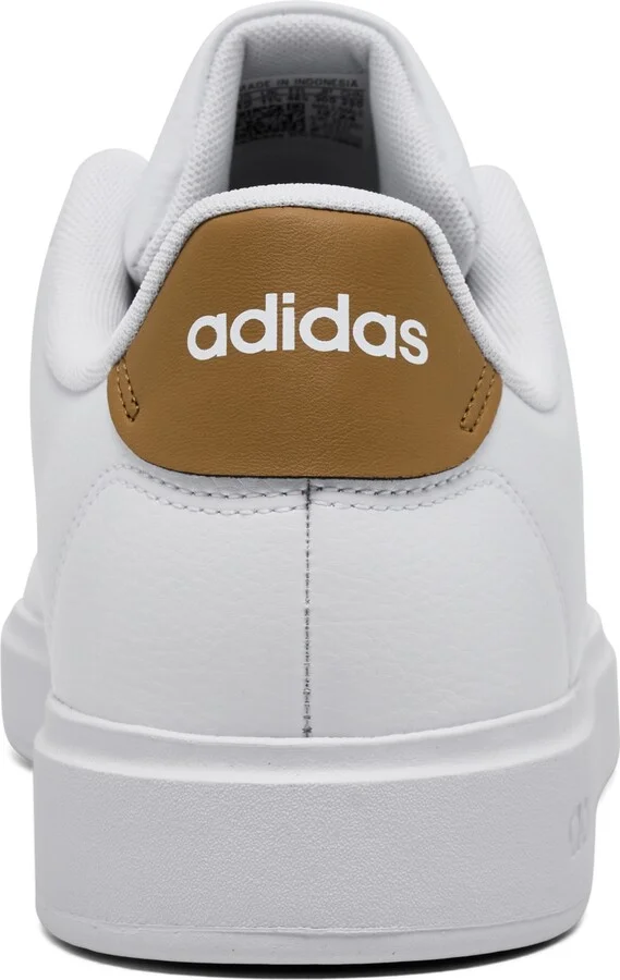 Adidas Men's Advantage 2.0 Casual Tennis Sneakers from Finish Line - White/Green - Image 9