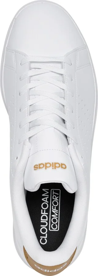 Adidas Men's Advantage 2.0 Casual Tennis Sneakers from Finish Line - White/Green - Image 10