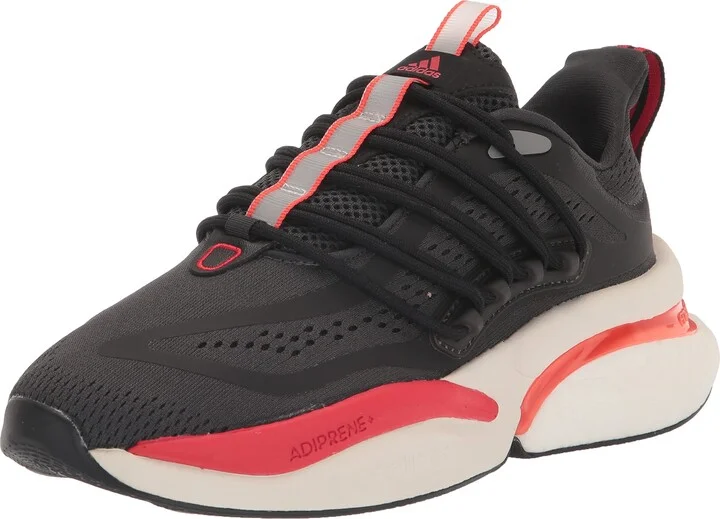 Carbon/Bright Red/Grey