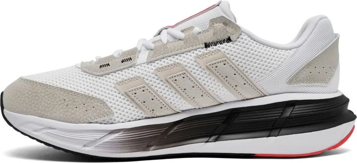 Adidas Men's Astrastar Casual Sneakers from Finish Line - White, Alumina - Image 3