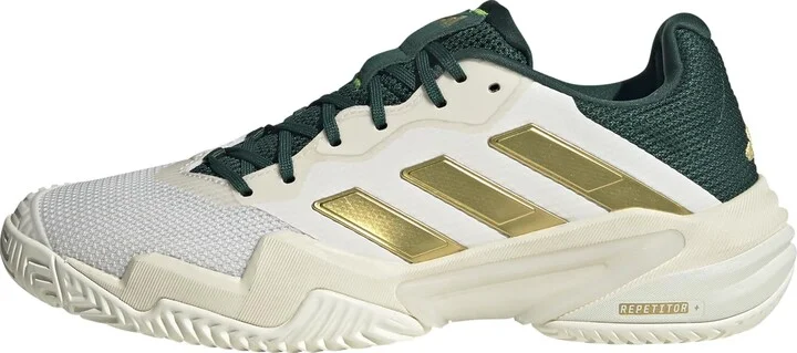 White/Gold Metallic/Collegiate Green