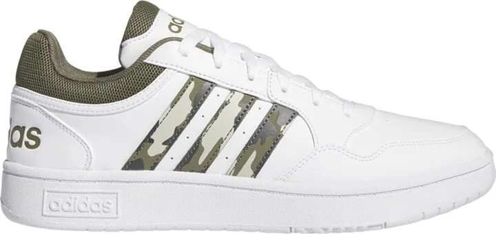 White/Olive Strata/Grey