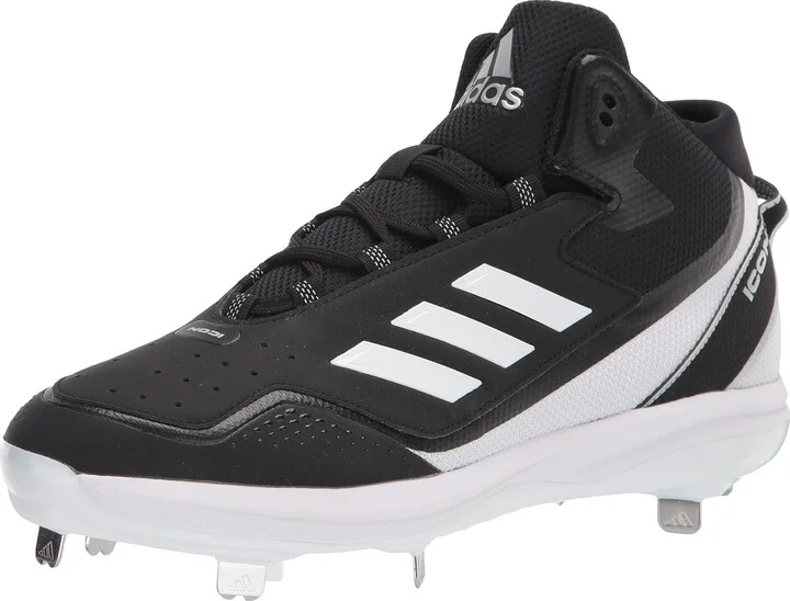 Black/White/Silver Metallic