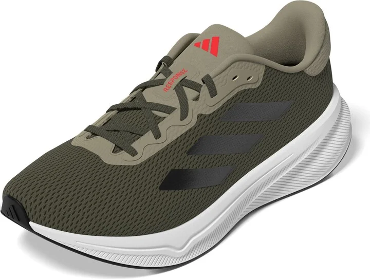 Olive Strata/Black/Bright Red