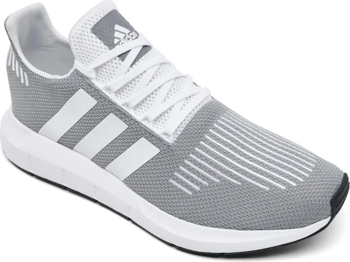 Adidas Men's Swift Run 1.0 Casual Sneakers from Finish Line - Gray, White