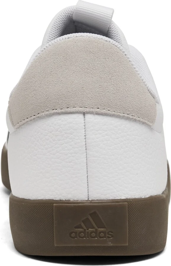 adidas Men's Vl Court 3.0 Casual Sneakers from Finish Line - Black, White, Gum - Image 9