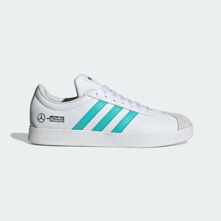 adidas MERCEDES - AMG PETRONAS FORMULA ONE TEAM VL COURT SHOES Cloud White 7 Unisex