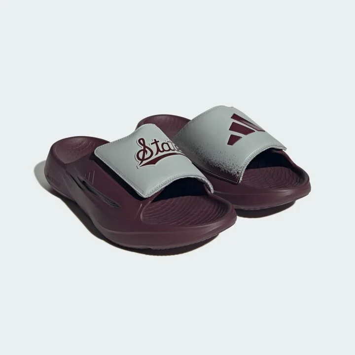 adidas Mississippi State Bulldogs Lightblaze Slide Team Maroon 2 5 Unisex