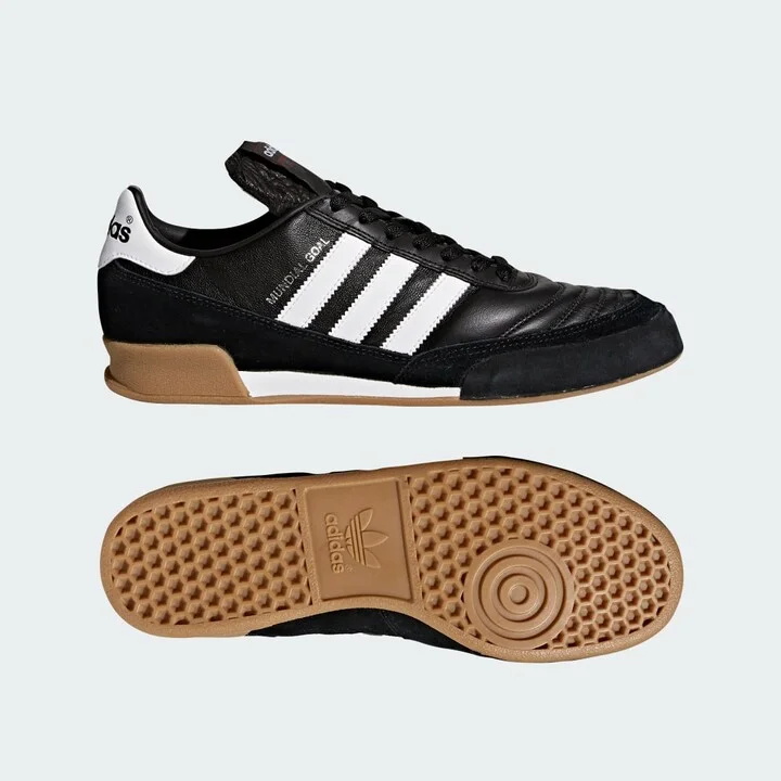 adidas Mundial Goal Soccer Shoes Core Black M 5 / W 6 Unisex