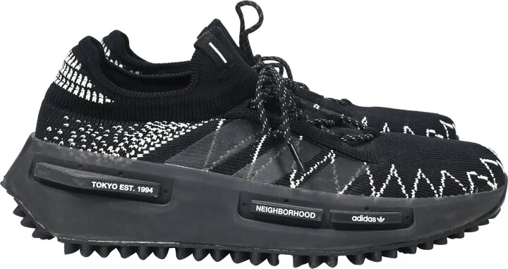 Adidas NMD_S1 Neighborhood Knit Sneakers in Black Synthetic