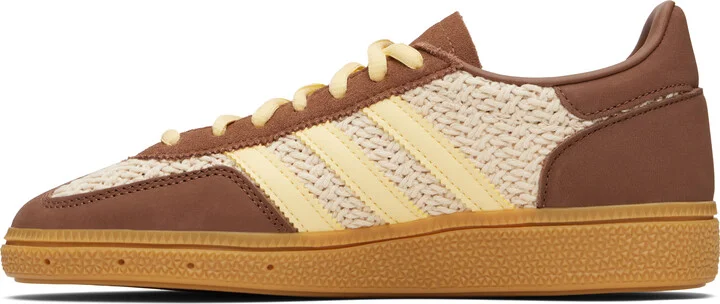 adidas Originals Beige & Brown Handball Spezial Sneakers - Image 3