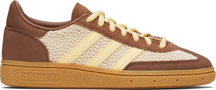 adidas Originals Beige & Brown Handball Spezial Sneakers